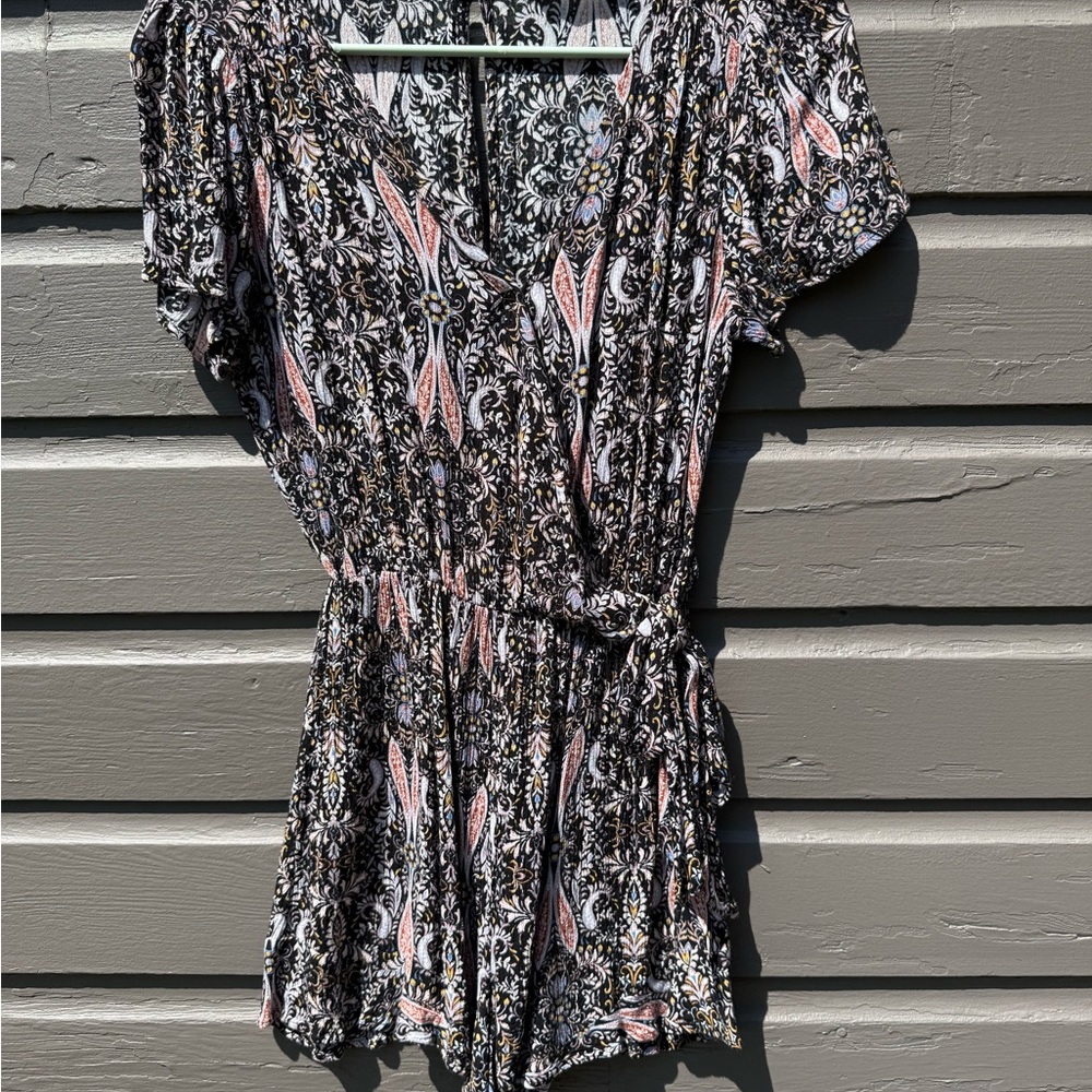 Lush Brand Floral Romper